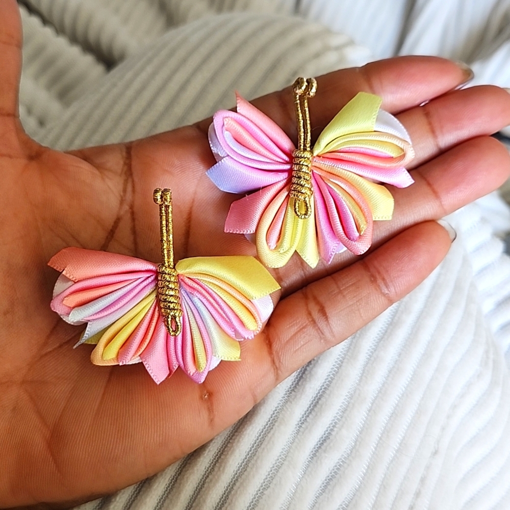 Butterfly miniature clips